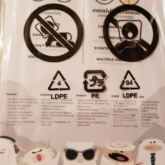 Blue Yeti Nano Premium USB Mic for Recording and Streaming - Gray New - Picture 4 of 4